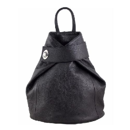 Кожаный рюкзак BC709 черный