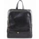 Кожаный рюкзак BC711 черный