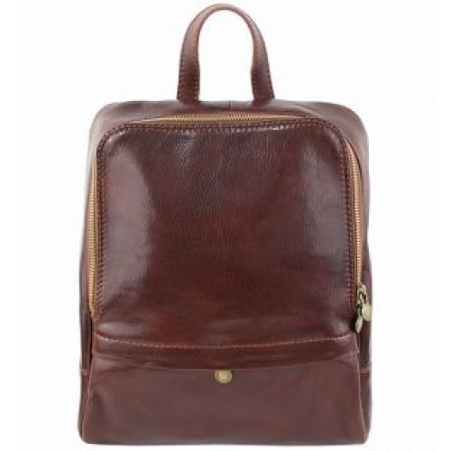 Кожаный рюкзак BC711 коричневый