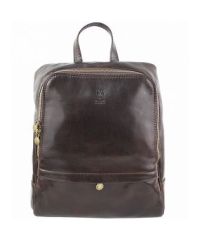 Кожаный рюкзак BC711 шоколадный