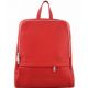 Кожаный рюкзак BC712 красный