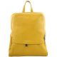 Кожаный рюкзак BC712 желтый