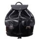 Кожаный рюкзак BC715 черный