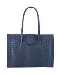 Женская кожаная сумка BC809 синяя