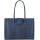 Женская кожаная сумка BC809 синяя