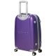 Набор чемоданов Bonro Smile 3 штуки с двойными колесами фиолетовый (110074)