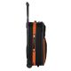 Набор чемоданов Bonro Best черно-оранжевый (110139)
