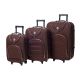 Набор чемоданов Bonro Lux 3 штуки coffee (102401)