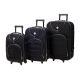Набор чемоданов Bonro Lux 3 штуки черный (102405)