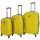 Набор чемоданов Bonro Smile желтый (110021)