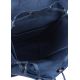 Рюкзак кожаный DEKEY 1.0 Индиго синий