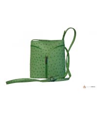 Итальянская кожаная сумка DIVAS KYRA Р2281 зеленая