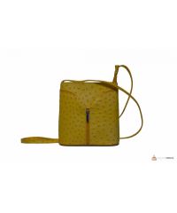 Итальянская кожаная сумка DIVAS KYRA Р2281 желтая