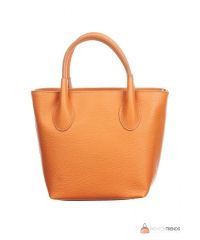 Итальянская кожаная сумка DIVAS Molly M8837 оранжевая