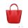 Итальянская кожаная сумка DIVAS Molly M8837 красная