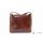 Итальянская кожаная сумка DIVAS Isabella S6927 коричневая