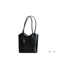 Итальянская кожаная сумка DIVAS CHIARA S6833 черная