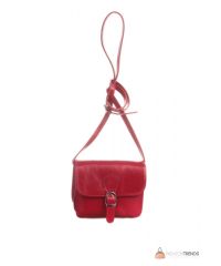 Итальянская кожаная сумка DIVAS Alma TR956 красная