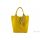 Итальянская кожаная сумка DIVAS CRISTINA S6905 желтая