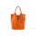 Итальянская кожаная сумка DIVAS CRISTINA S6905 оранжевая