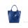 Итальянская кожаная сумка DIVAS CRISTINA S6905 синяя