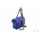 Итальянская кожаная сумка DIVAS Petra P2277 темно-синяя