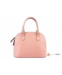 Итальянская кожаная сумка DIVAS Megan M8935 розовая