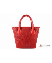 Итальянская кожаная сумка DIVAS Valeria M8931 красная