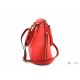 Итальянская кожаная сумка DIVAS Megan M8935 красная