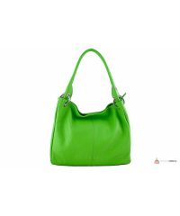 Итальянская кожаная сумка DIVAS ASIA S6814 зеленая