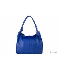 Итальянская кожаная сумка DIVAS ASIA S6814 синяя