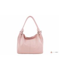 Итальянская кожаная сумка DIVAS ASIA S6814 розовая