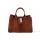 Итальянская кожаная сумка DIVAS LAURA BM11205 коричневая