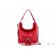 Итальянская кожаная сумка DIVAS Klara S7022 красная