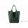Итальянская замшевая сумка DIVAS ARIANNA S6813 темно-зеленая