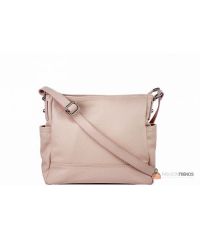 Итальянская кожаная сумка DIVAS Sherry S7064 розовая