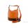 Итальянская кожаная сумка DIVAS INGRID S6940 оранжевая
