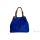 Итальянская кожаная сумка DIVAS IRIS S6929 синяя