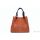 Итальянская кожаная сумка DIVAS IRIS S6929 оранжевая