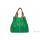 Итальянская кожаная сумка DIVAS IRIS S6929 зеленая