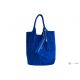 Итальянская замшевая сумка DIVAS ARIANNA S6813 синяя
