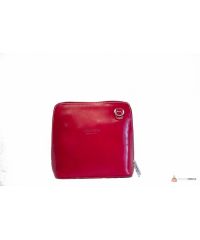 Итальянская кожаная сумка DIVAS RAMONA TR923 красная
