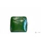 Итальянская кожаная сумка DIVAS RAMONA TR923 зеленая