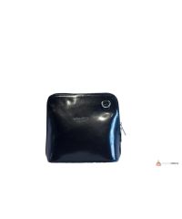 Итальянская кожаная сумка DIVAS RAMONA TR923 черная