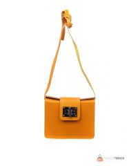 Итальянская кожаная сумка DIVAS EMILY TR922 желтая