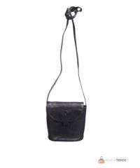 Итальянская кожаная сумка DIVAS ROXI TR933 черная