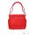 Итальянская кожаная сумка DIVAS SHEILA S6914 красная
