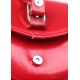 Итальянская кожаная сумка DIVAS Anja TR957 красная