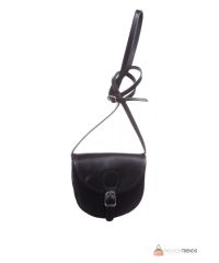 Итальянская кожаная сумка DIVAS Anja TR957 черная