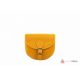 Итальянская кожаная сумка DIVAS Anja TR957 желтая